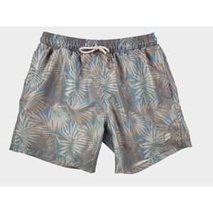 Allfenix Australia Tropical Floral Swim Trunks  Men's M  Mesh Lined Beach Boat
